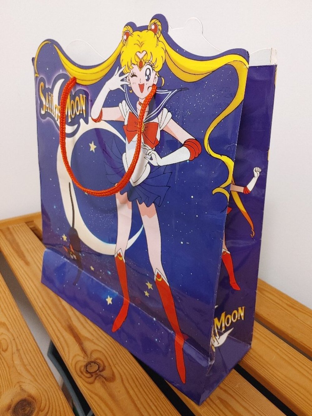 Sailor Moon 1997 anime paper gift bag